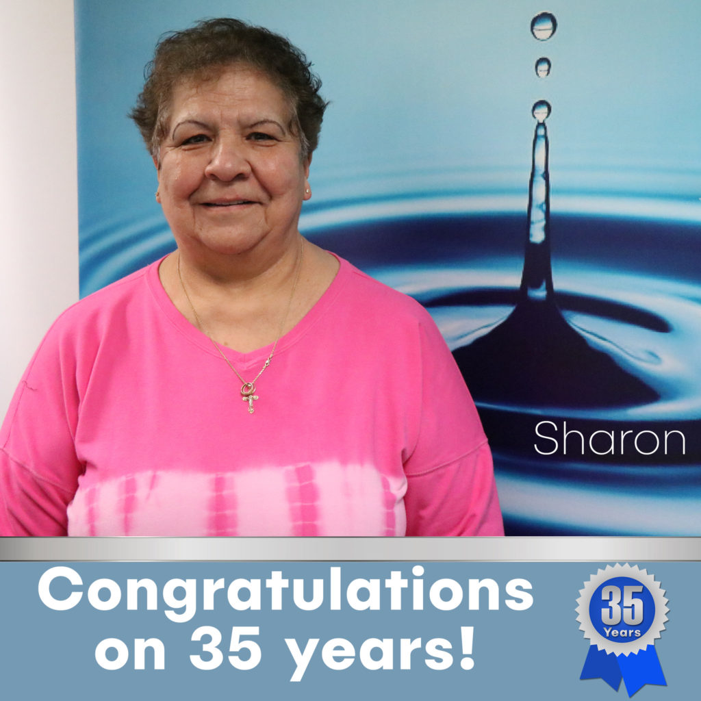 Caroba Plastics - Congratulations to Sharon on 35 years!