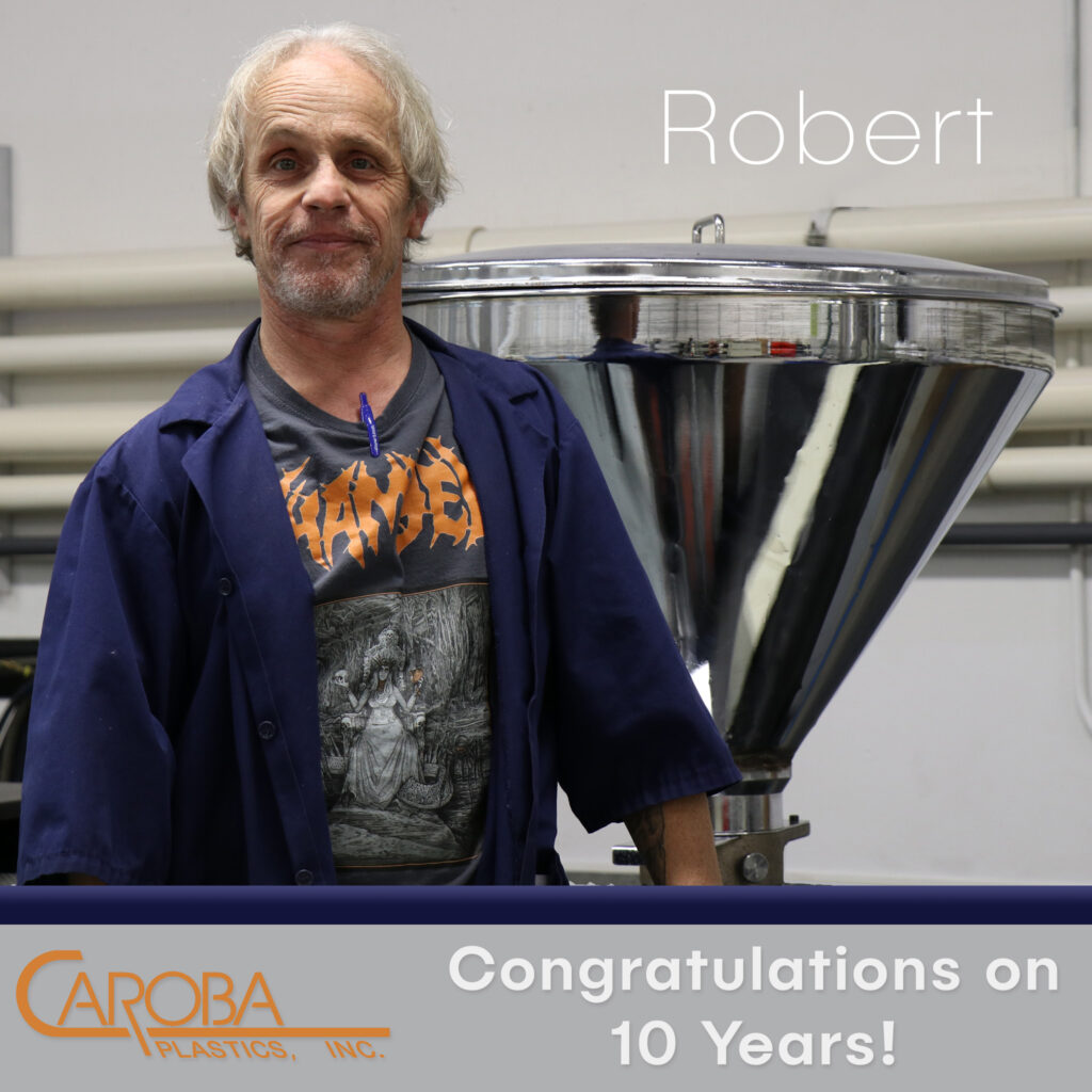 Congratulations on 10 years Robert!