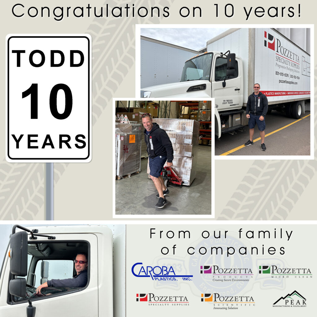 10 Years! - Congratulations Todd!