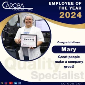 Mary - Caroba's 2024 Employee of the Year